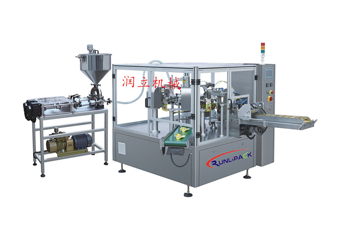 全自動醬體液體包裝機組